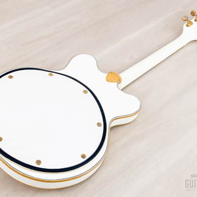 1972 Gretsch White Falcon Stereo 7595 Vintage Double Cutaway Guitar w/ Case, Art Wiggs image 14