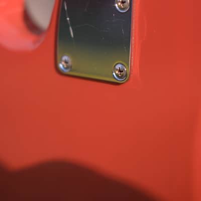 Fender Jazz Bass Tomomi MIJ 2022 - Clear Fiesta Red image 8