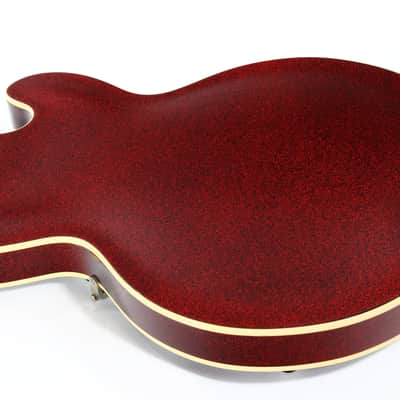 2008 Gibson Custom Shop 1963 ES-335 Red Sparkle -- MATCHING HEADSTOCK, Historic '63 Reissue, Block Inlays image 21