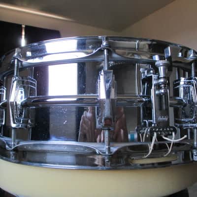 1967 LUDWIG LM400 SUPRAPHONIC SNARE DRUM - ( Nov 20 1967 )AWESOME! image 2