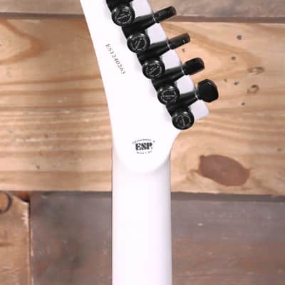 ESP E-II EX NT Electric Guitar Snow White w/ Case image 7