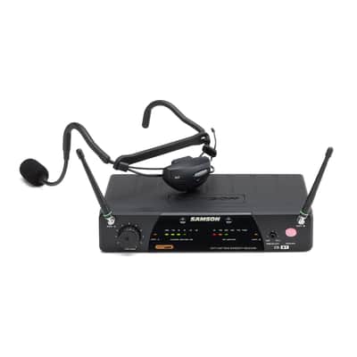 Samson AirLine 77 AH7 Wireless Fitness Headset Microphone System (K6 Band)