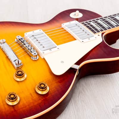 2022 Gibson Custom Shop Historic 1959 Les Paul Standard R9 70th Anniversary VOS Factory Burst image 6