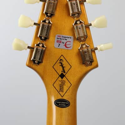 Epiphone 1958 Korina Flying V (White Pickguard) Aged Natural image 5