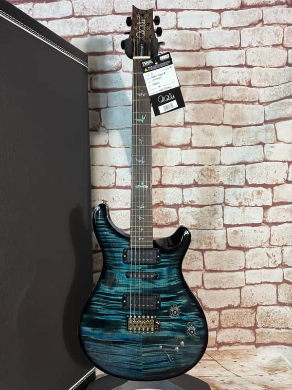 PRS Modern Eagle V Wood Library - Cocobolo FB Black SMoked HW - 10 Top image 1
