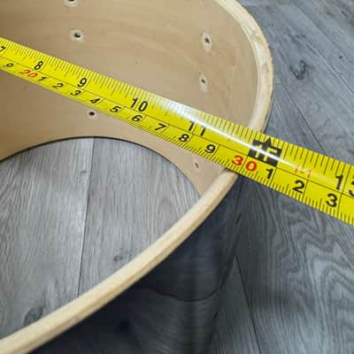Pearl Export ELX Tom Drum Shell 12”x9” Bare Wood Project #OR30 image 5