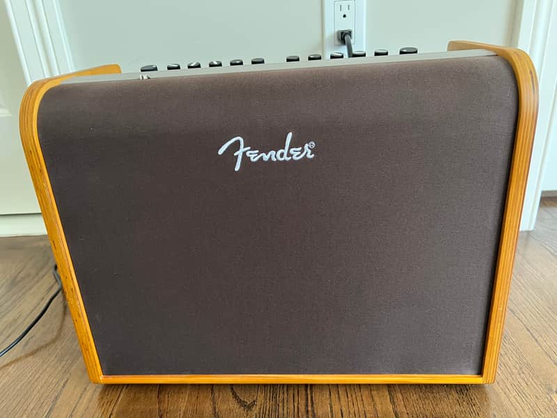 Fender Acoustic 100 2-Channel 100-Watt 1x8" Acoustic Guitar Amp with MGT-4 foot switch image 1