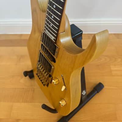 Ibanez RRG6 Custom Made Natural Ash Reverse Headstock Spot Model 1994 FujiGen Japan RG670 image 13
