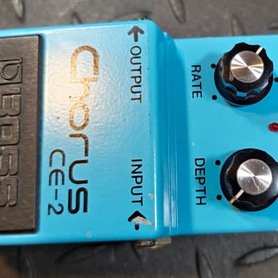 Boss CE-2 Chorus Long Dash (Black Label) MIJ Japan Vintage Converted to PSA 9vDC Specs image 3