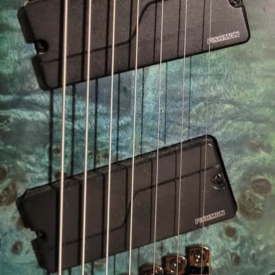 Cort KX507MS Multiscale 7-String 2022 - Present - Stardust Green image 2