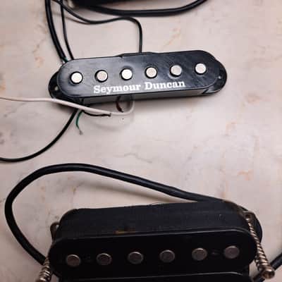 Seymour Duncan Distortion Trembucker Humbucker HSH Set of 3: TB-6, SSL-6, SH-6n - Black Finish- Tested! All Work! image 3
