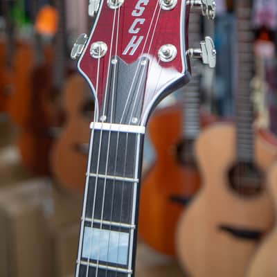 GRETSCH G6134TFM-NH Nigel Hendroff Signature Penguin - Dark cherry image 5