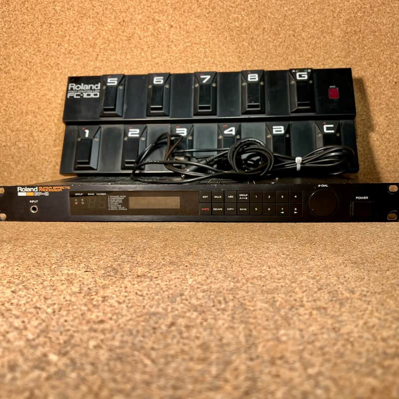 Roland GP-8 with FC-100 Foot Controller – 1980s – Serviced