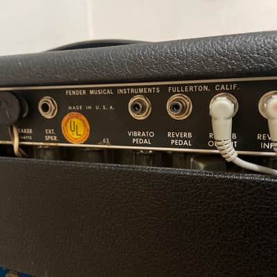 Fender Vibrolux Reverb Amp 1970 - Black image 10