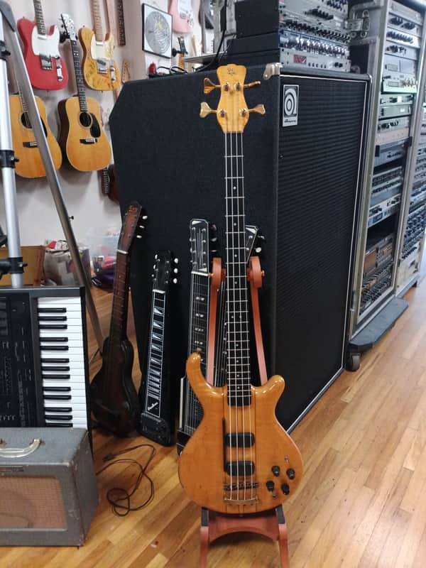 Vec Bar Bass, Alembic Builder (Bruce Peck Verr) 1980s - Natural