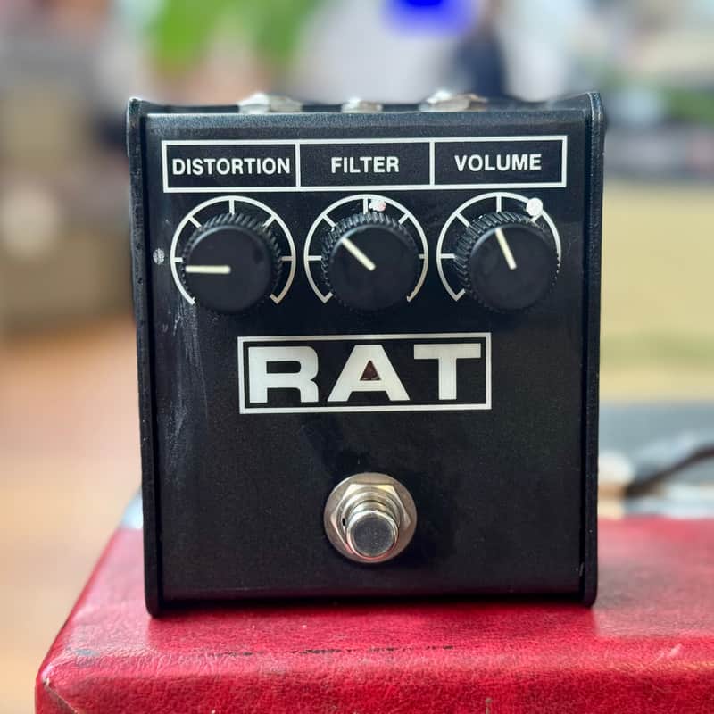 1998 Pro Co RAT 2 "Flat Box" Distortion Pedal - LM308N Loaded image 1