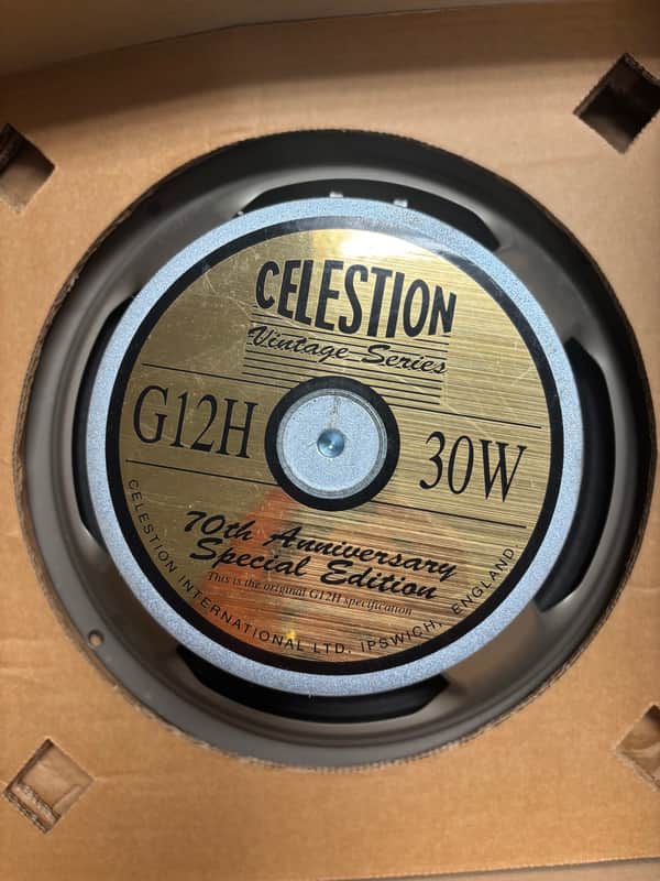 Celestion G12H 70th Anniversary Special Edition 12" 30-Watt image 1