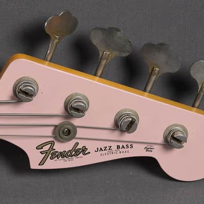 Fender Custom Shop Jazz Bass 1962 Heavy Relic Shell Pink image 14