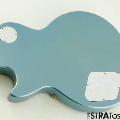 USED Epiphone Les Paul Studio BODY + NECK + Pickguard Guitar Pelham Blue image 3