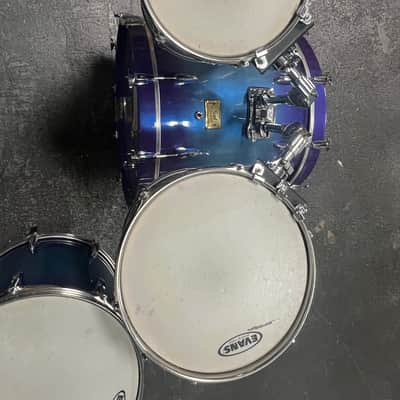 Pearl Masters Custom 5-Piece Drum Set w/ Hardware, Saphire Sunburst image 11
