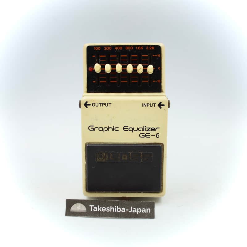 BOSS Graphic Equalizer GE-6　ヴィンテージ BOSS GE-6 Graphic Equalizer ACA Japan【加古川店】（中古/送料無料