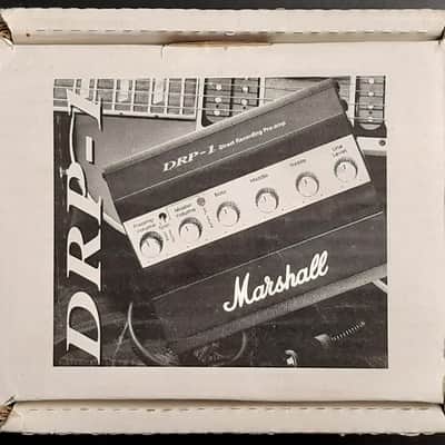 1994 - Boxed with Manual - Vintage Marshall DRP-1 1990s - Black Gold image 15