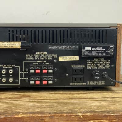 Sansui 6060 Vintage stereo receiver 1975-1976 image 8
