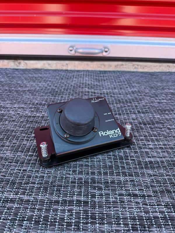 Roland KD-7 Kick Trigger Pad V-Drums Electronic Drum Kick Tower Made in Japan image 1