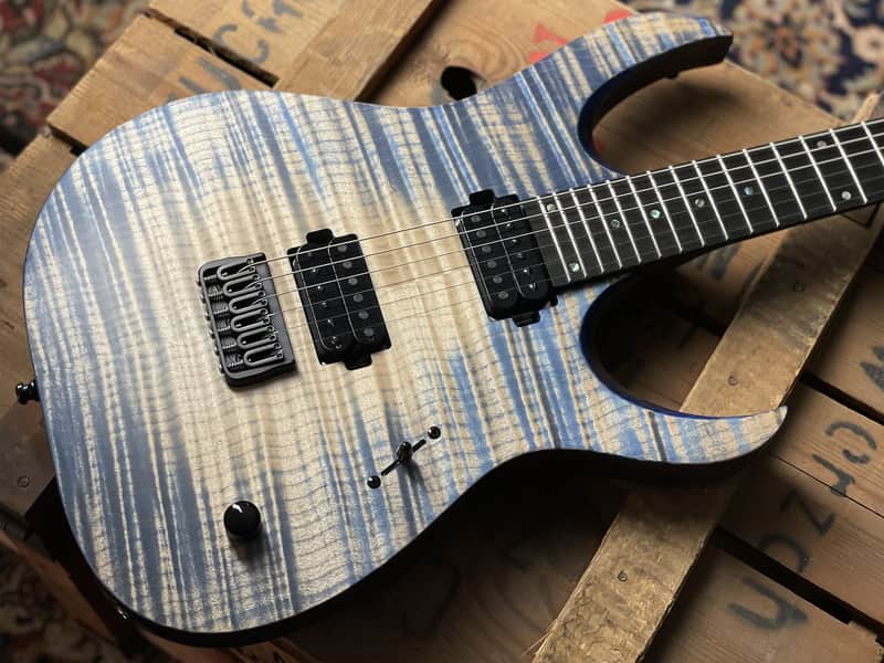 Mayones Mayones Duvell Elite 6 Blue Feather Custom shop  2021 image 1