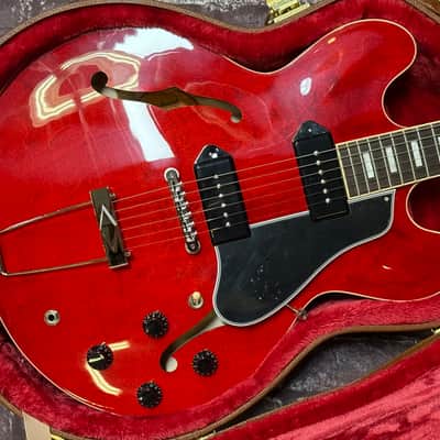 Gibson ES-330 Thinline Hollowbody P90 60s Cherry New Unplayed Auth Dlr 6lb3oz #179 image 12