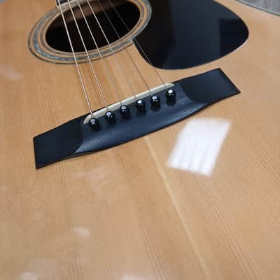 Vintage 1973 Morris W-40 Dreadnought w/ Original Hard Shell Case image 13