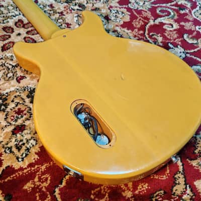 1989 Orville by Gibson Les Paul Junior JR 58 TV Double Cut (LPJ-D) – TV Yellow – Japan MIJ image 15