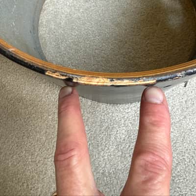 Rogers Vintage Tom Drum Shell Project 13” x 9” 70s image 8