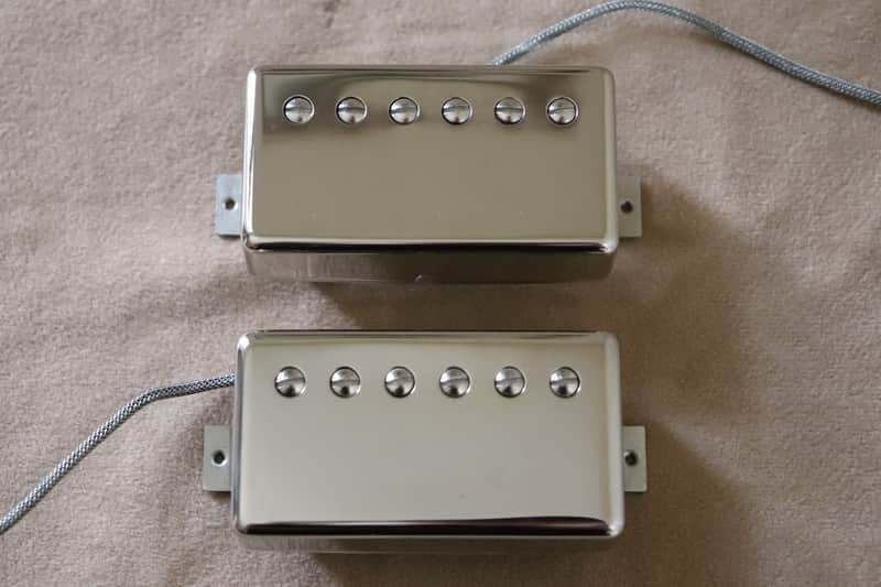 Brandonwound Pickups 1959 '59 Clones 2017 Nickle PAF Humbuker Set PAFs image 1