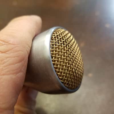 Sonotone CM10A Voice Of Music VM Space-age Ceramic Harp Mic Hi-Z 1960s Brushed Stainless image 3