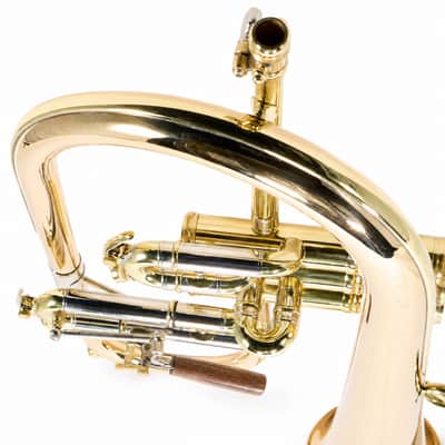 C.G. Conn 1FG 'Vintage One' Professional Bb Flugelhorn in Lacquer SN 661906 image 8