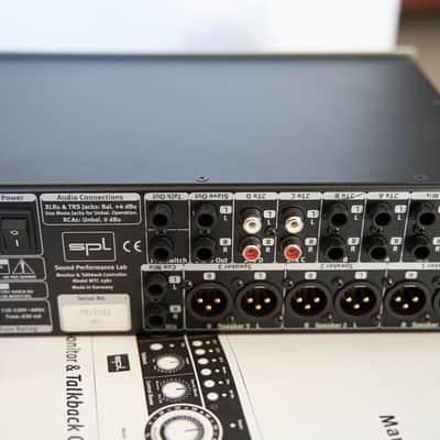 SPL 2381 MTC Monitor and Talkback Controller 2008 - 2022 - Black image 4