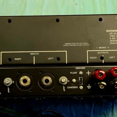 Hafler P230 Stereo Power Amplifier – Serial Y1706829 – USA-Made image 2