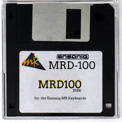 Ensoniq MR & ZR Series MRD-100 Floppy Disk for MR61 MR76 ZR76 MRD100 2020s image 1