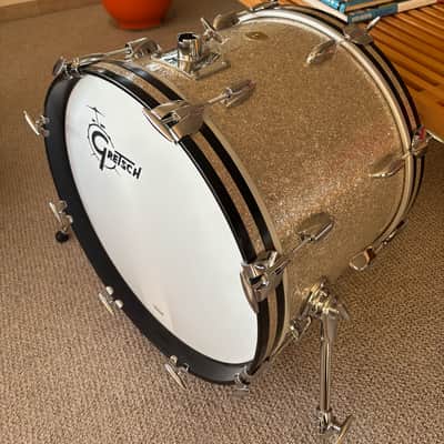 Gretsch USA Custom - Silver Glass Glitter 20, 12, 14 image 19