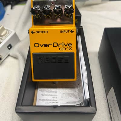 Boss OD-1X OverDrive 2014 - Present - Yellow image 1