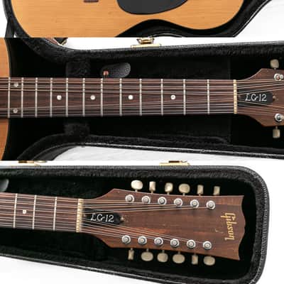 1968 Gibson LG-12 in Natural. 12 string acoustic. Vintage image 7