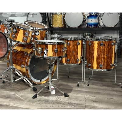 DW Collectors Standard Maple 6pc Drum Set Exotic Chechen w/Chrome Hw image 3