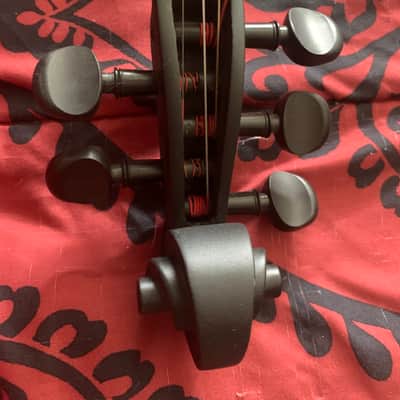 Glasser Carbon Composite Acoustic 5-string Viola - White image 4