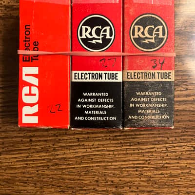 RCA 6V6GT Black Plates - lot of 3 tubes image 5