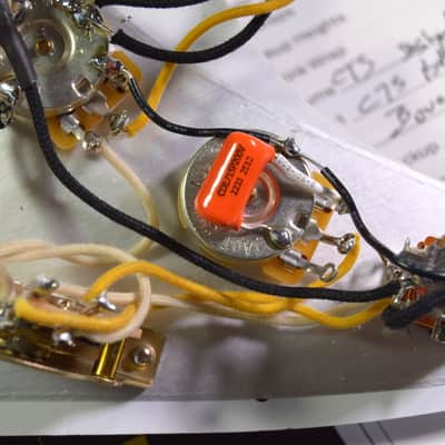 Robert Cray 50's/60's Hot Rod  SSS Loaded Fender Pickguard Stratocaster - BridgeDriver image 9