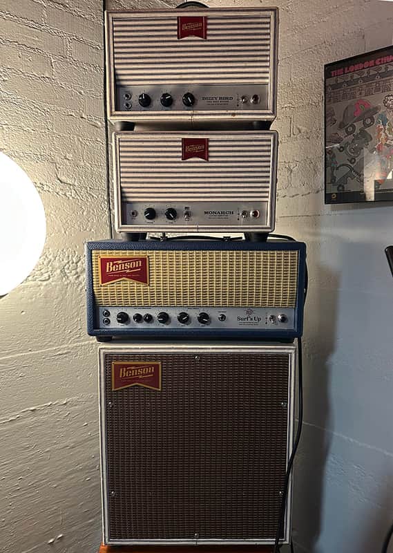 Benson Amps Monarch Head Cabinet Dizzy Bird image 1