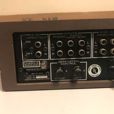 Rare Marantz Cd-400b Cd4 Disc Demodulator image 4