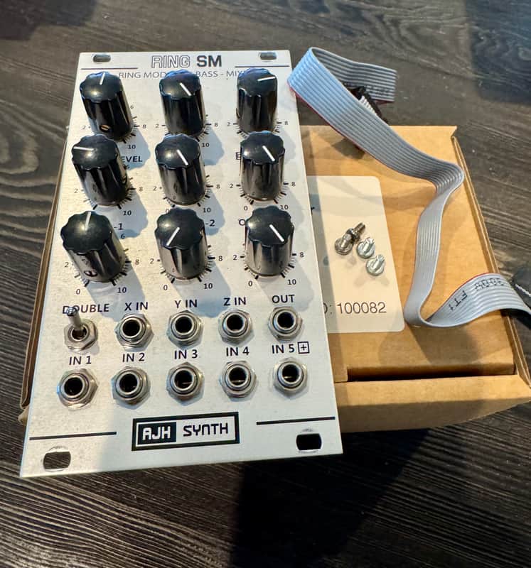 AJH Synth Ring SM Ring Modulator Mixer (Silver) image 1