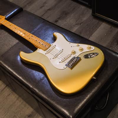 Fender Lincoln Brewster Stratocaster - Aztec Gold image 8